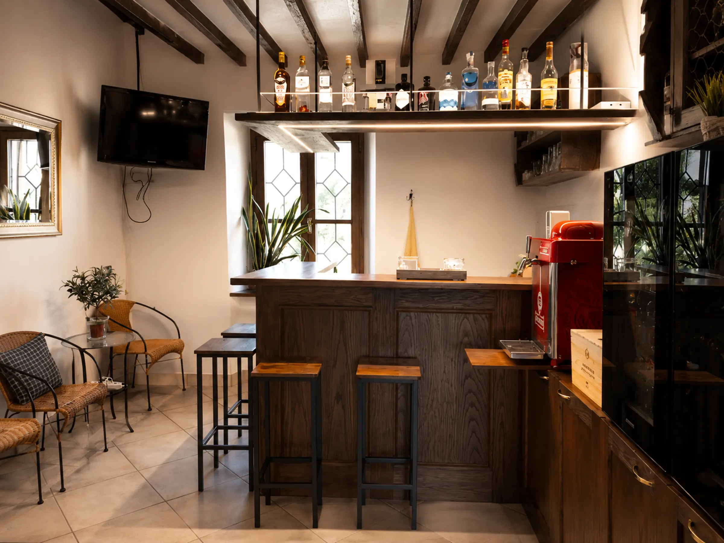 Self-service bar